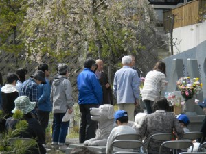 合同供養祭の様子