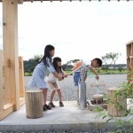 子供たちが汲んだ水で、ご先祖様も大喜びでありましょう