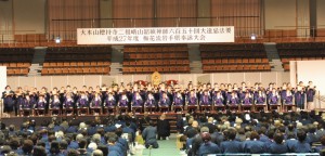日頃の練習成果を緊張の中にも発揮しました