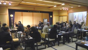 講師さんを交えての楽しい親睦会