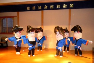 梅花講員有志による踊り、拍手喝采でした