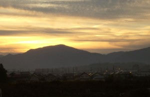 思わず「夕焼け小焼け」の歌を口ずさみました