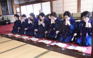 梅花講員による「奉詠